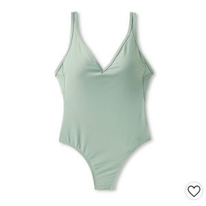 Brand New Target Sage Green Swimsuit Size 14